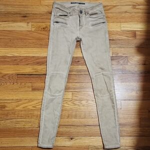 Zara Tan Slim Fit Pants